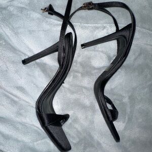 Fashion Nova Sleek Black Heels